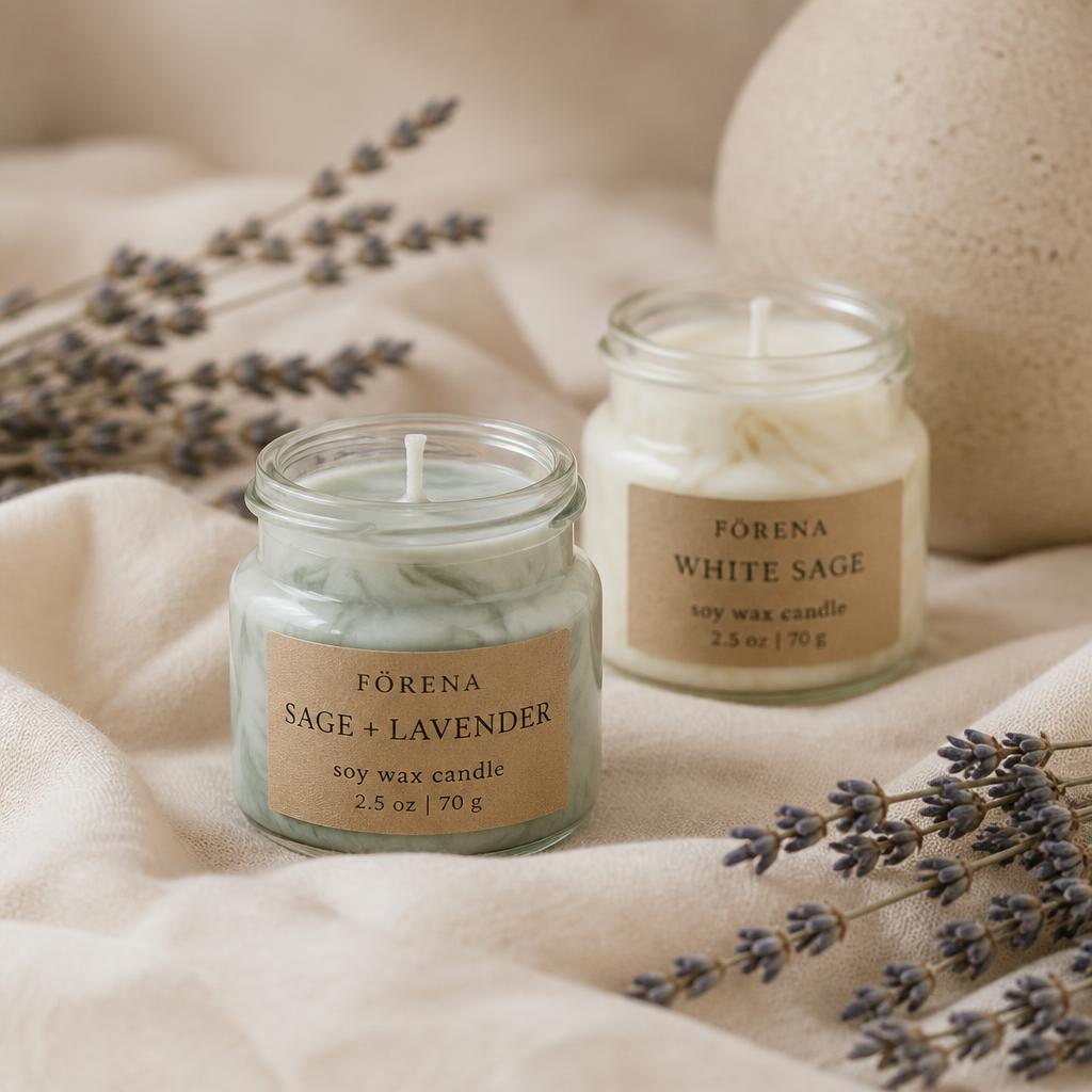 Sage & Lavender Votive Set